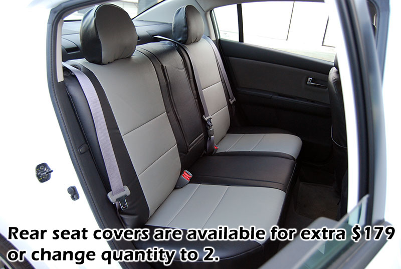 IGGEE S.LEATHER CUSTOM FIT SEAT COVER FOR 20072014 NISSAN SENTRA eBay